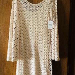 NWT- Free People bell sleeve dress